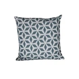 Серая уличная подушка